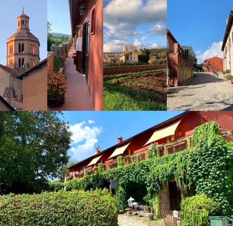 Casette Rosse Nel Borgo Medievale Di Fossanova Latina Exterior photo